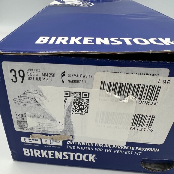 Birkenstock Women’s Yao Balance White Sandals EUR 39 (narrow) Pre-Loved - Picture 3 of 11